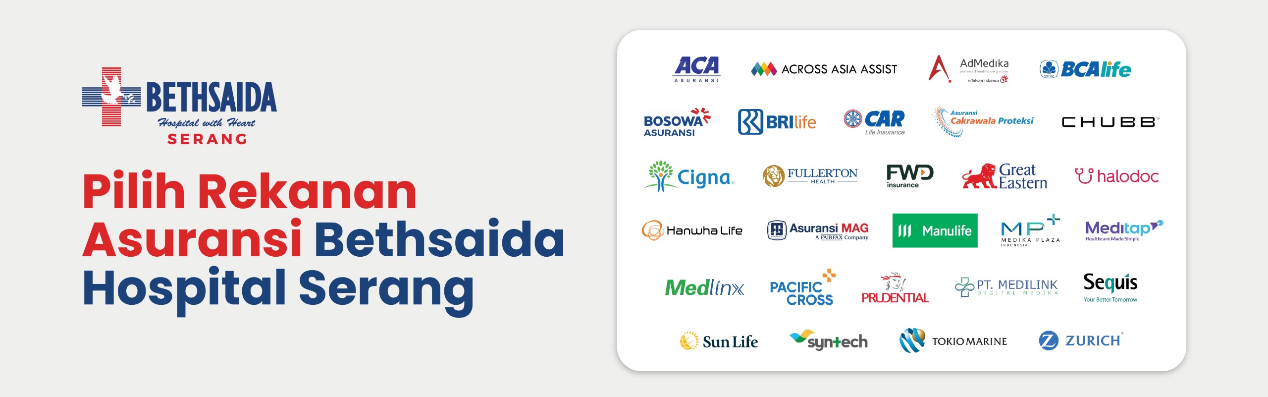asuransi Bethsaida Hospitals